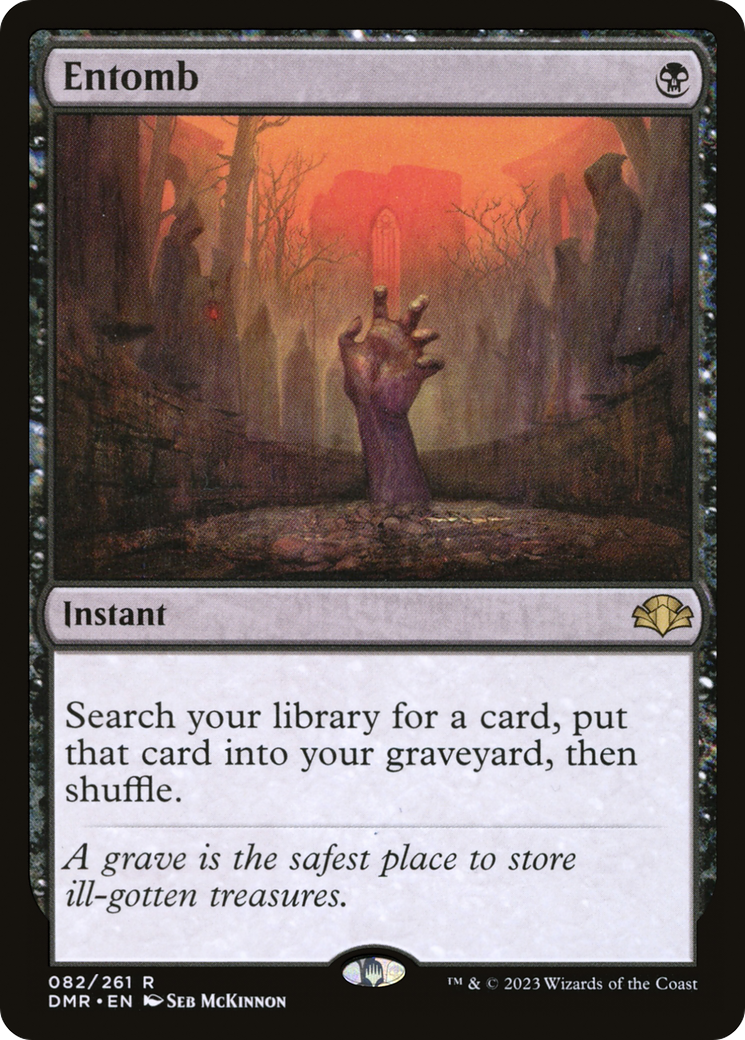 Entomb [Dominaria Remastered] | The CG Realm
