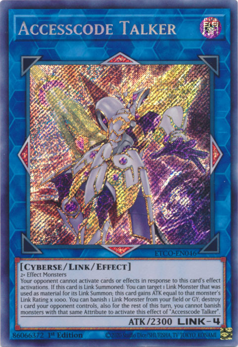Accesscode Talker [ETCO-EN046] Secret Rare | The CG Realm