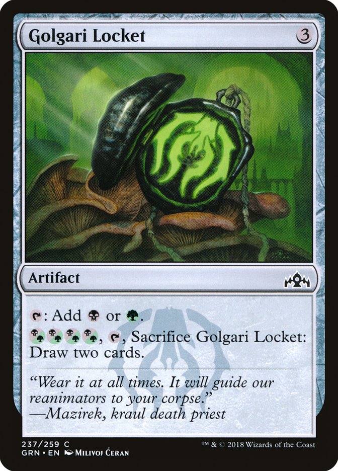 Golgari Locket [Guilds of Ravnica] | The CG Realm