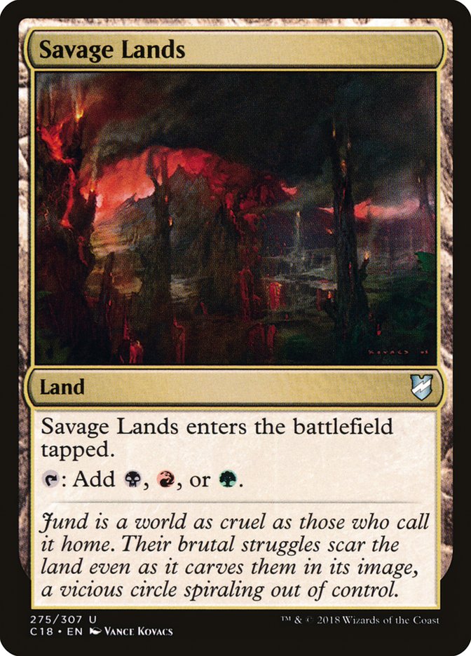 Savage Lands [Commander 2018] | The CG Realm