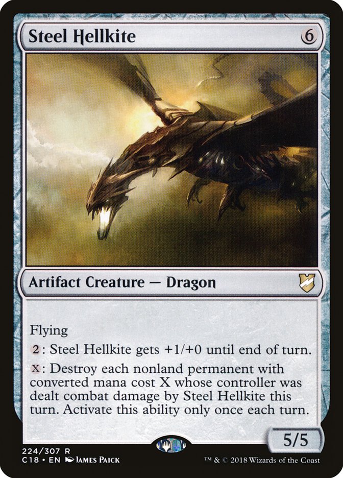 Steel Hellkite [Commander 2018] | The CG Realm