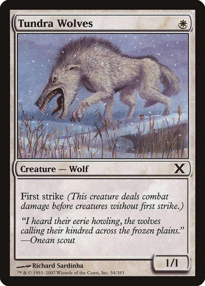 Tundra Wolves [Tenth Edition] | The CG Realm