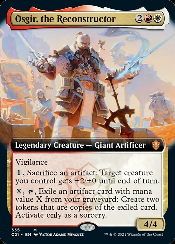 Osgir, the Reconstructor (Extended Art) [Commander 2021] | The CG Realm