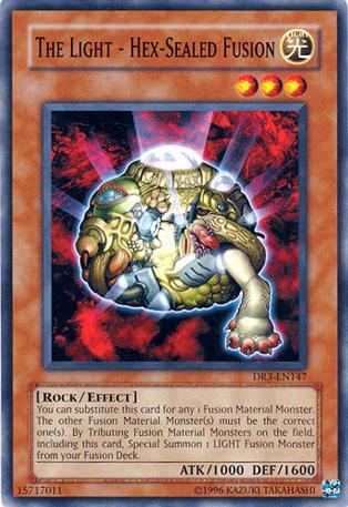 The Light - Hex-Sealed Fusion [DR3-EN147] Common | The CG Realm