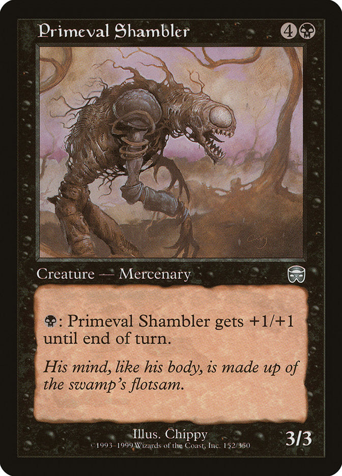 Primeval Shambler [Mercadian Masques] | The CG Realm