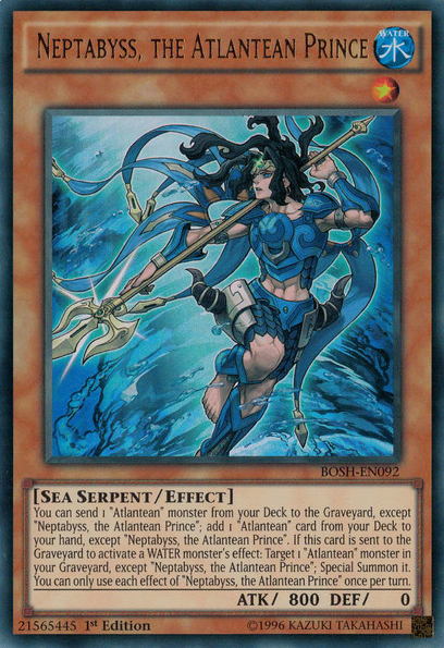 Neptabyss, the Atlantean Prince [BOSH-EN092] Ultra Rare | The CG Realm