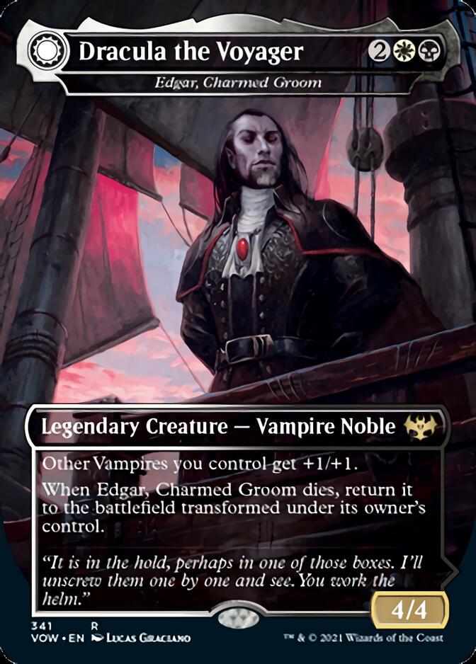 Edgar, Charmed Groom // Edgar Markov's Coffin - Dracula the Voyager // Casket of Native Earth [Innistrad: Crimson Vow] | The CG Realm