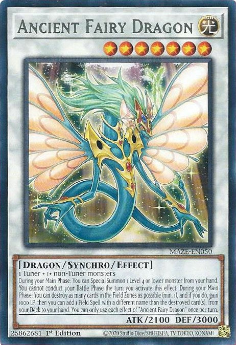 Ancient Fairy Dragon [MAZE-EN050] Rare | The CG Realm
