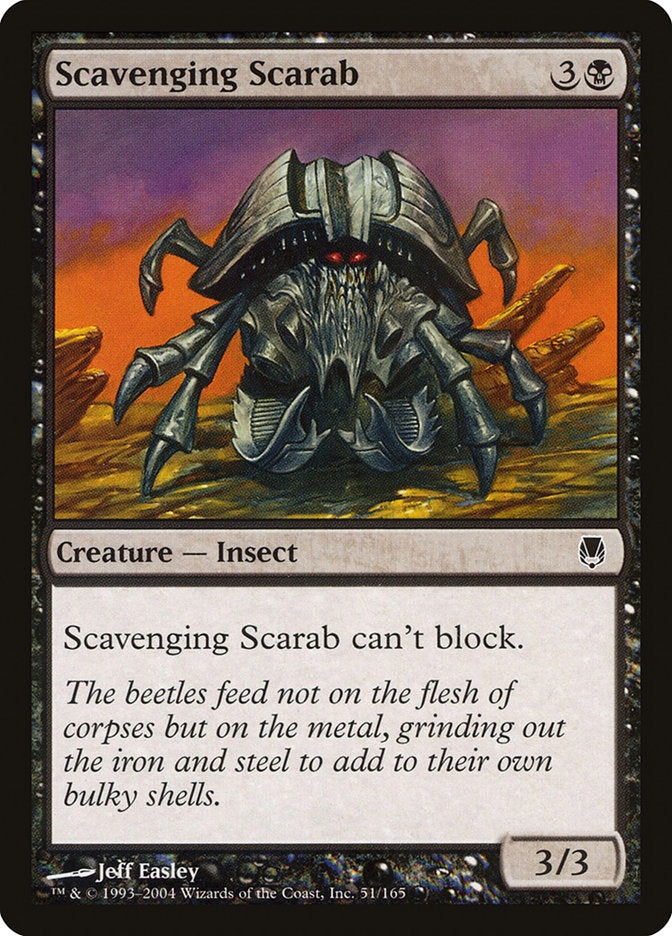 Scavenging Scarab [Darksteel] | The CG Realm