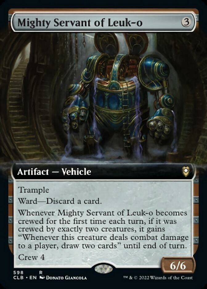 Mighty Servant of Leuk-o (Extended Art) [Commander Legends: Battle for Baldur's Gate] | The CG Realm