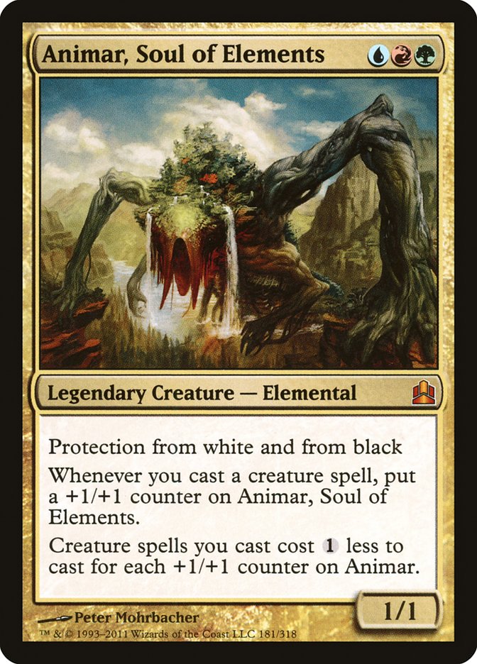 Animar, Soul of Elements [Commander 2011] | The CG Realm