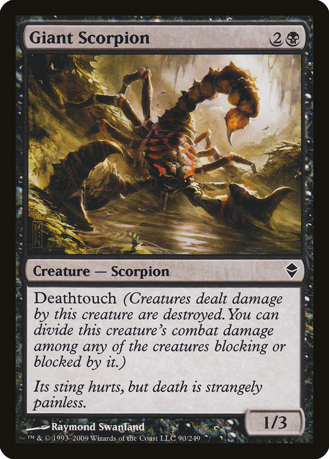 Giant Scorpion [Zendikar] | The CG Realm