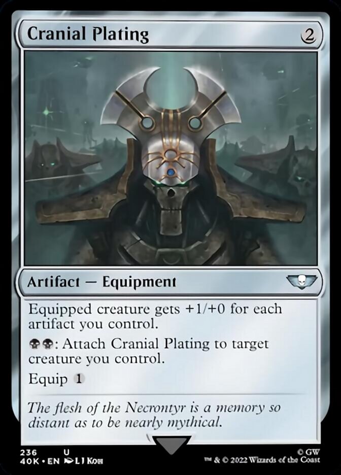 Cranial Plating (Surge Foil) [Warhammer 40,000] | The CG Realm