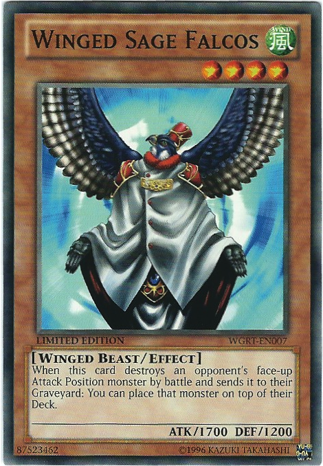 Winged Sage Falcos [WGRT-EN007] Common | The CG Realm