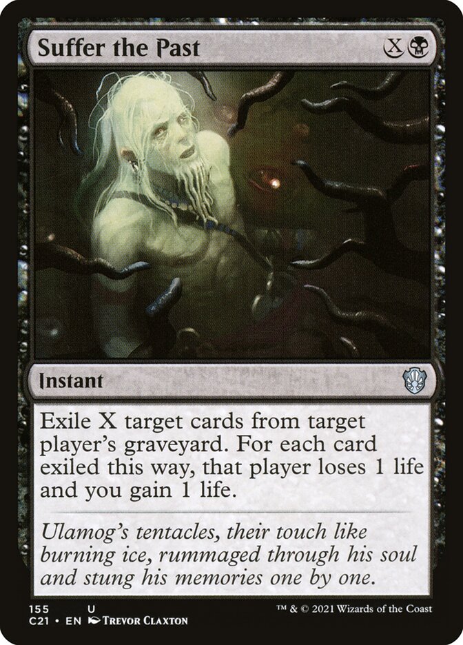 Suffer the Past [Commander 2021] | The CG Realm