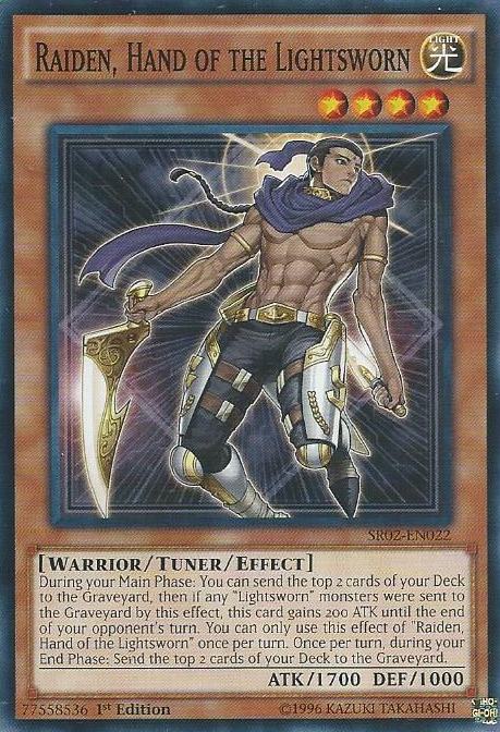 Raiden, Hand of the Lightsworn [SR02-EN022] Common | The CG Realm