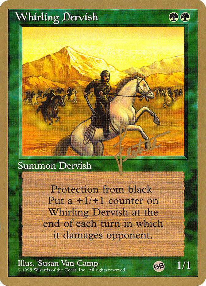 Whirling Dervish (Bertrand Lestree) (SB) [Pro Tour Collector Set] | The CG Realm