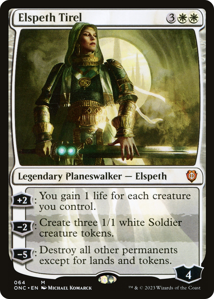 Elspeth Tirel [Phyrexia: All Will Be One Commander] | The CG Realm