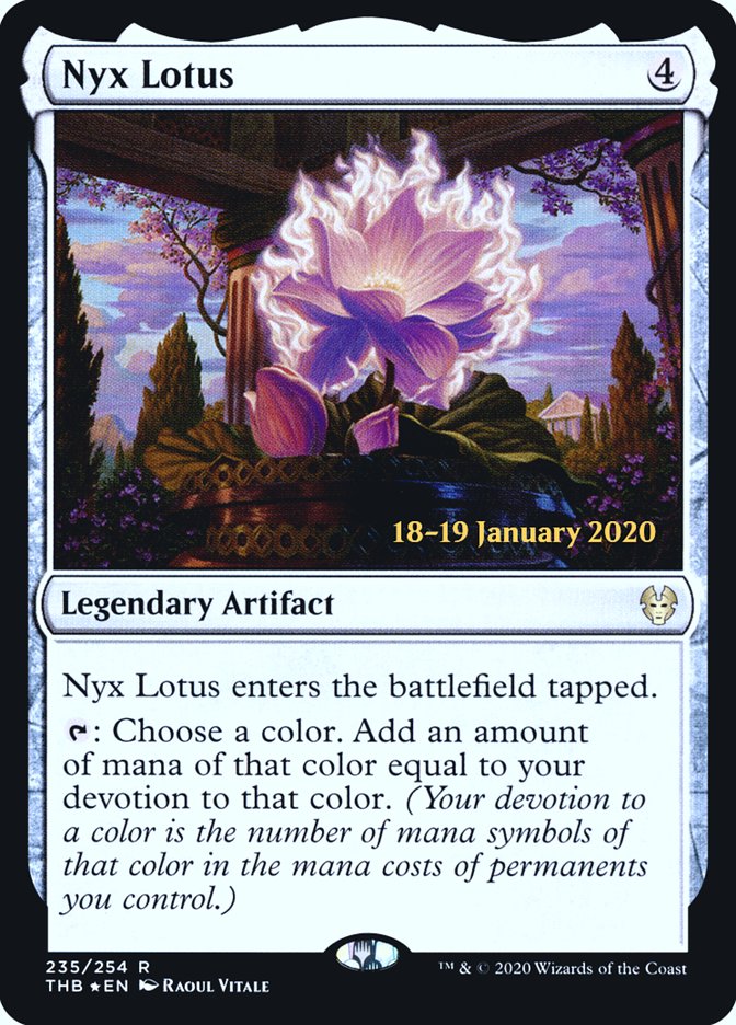 Nyx Lotus [Theros Beyond Death Prerelease Promos] | The CG Realm