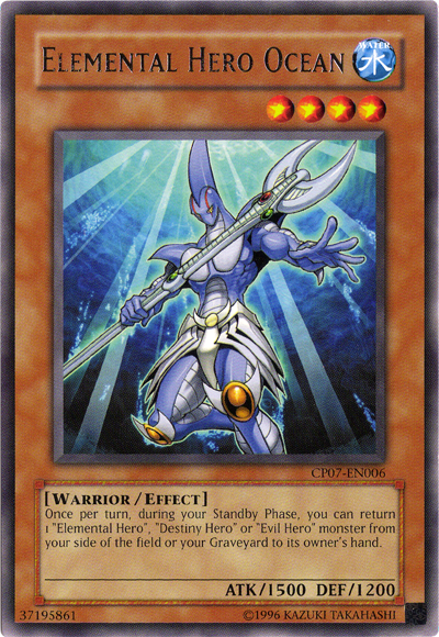 Elemental Hero Ocean [CP07-EN006] Rare | The CG Realm