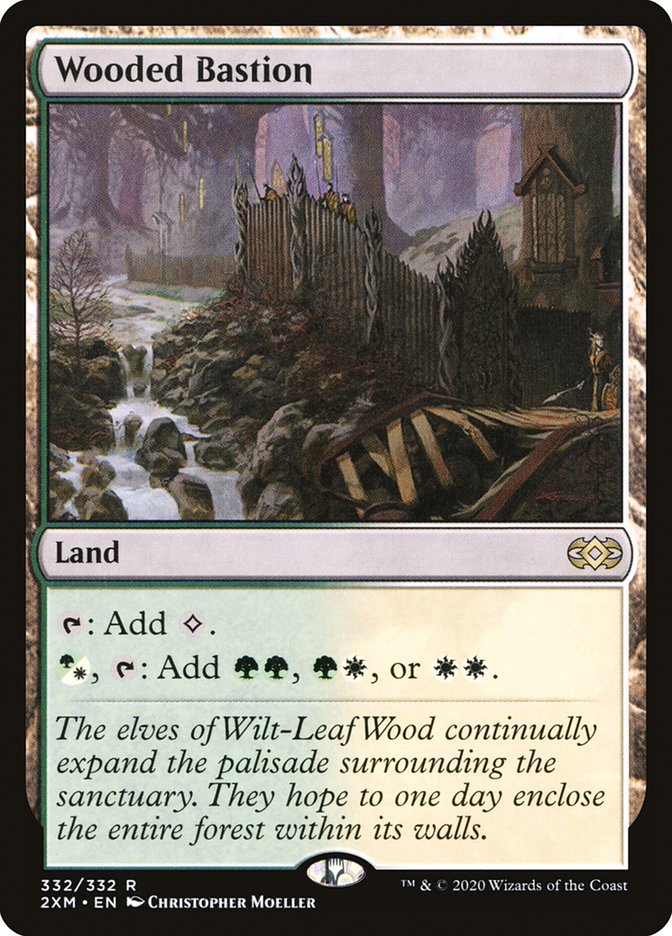 Wooded Bastion [Double Masters] | The CG Realm