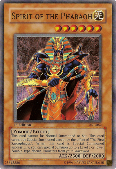 Spirit of the Pharaoh [AST-062] Ultra Rare | The CG Realm