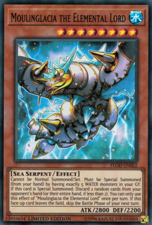 Moulinglacia the Elemental Lord [FLOD-ENSE2] Super Rare | The CG Realm