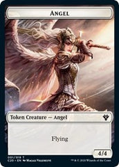Angel // Elemental (010) Double-Sided Token [Commander 2020 Tokens] | The CG Realm