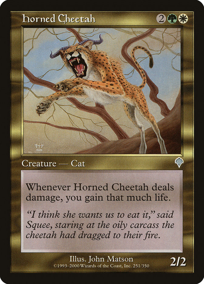 Horned Cheetah [Invasion] | The CG Realm