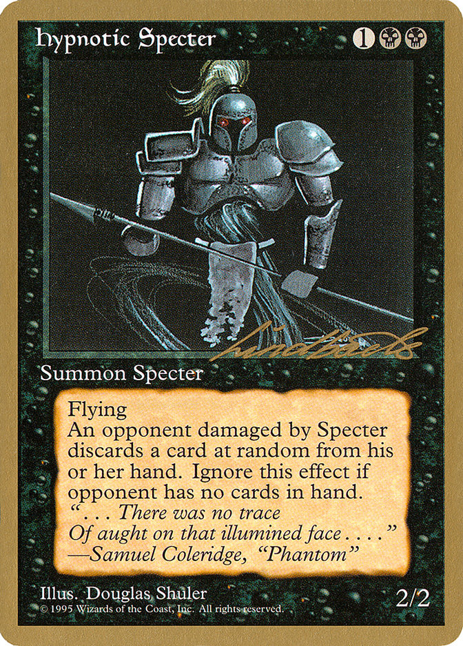 Hypnotic Specter (Leon Lindback) [Pro Tour Collector Set] | The CG Realm