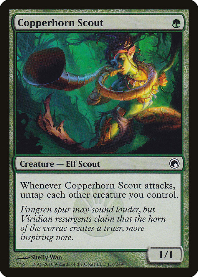 Copperhorn Scout [Scars of Mirrodin] | The CG Realm