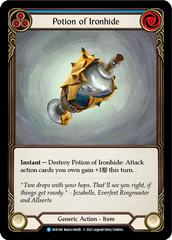 Potion of Ironhide [EVR186] (Everfest)  1st Edition Cold Foil | The CG Realm