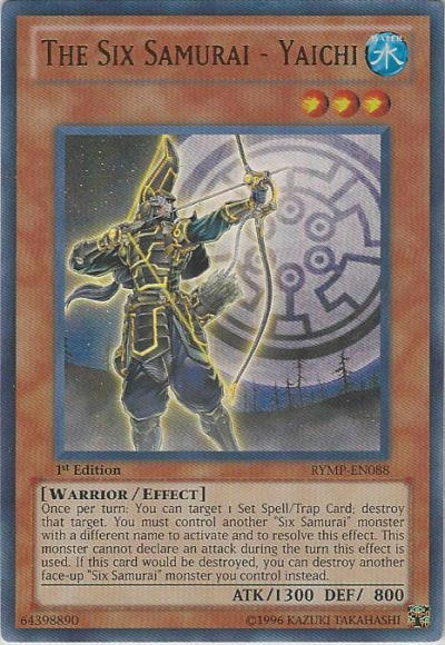 The Six Samurai - Yaichi [RYMP-EN088] Ultra Rare | The CG Realm