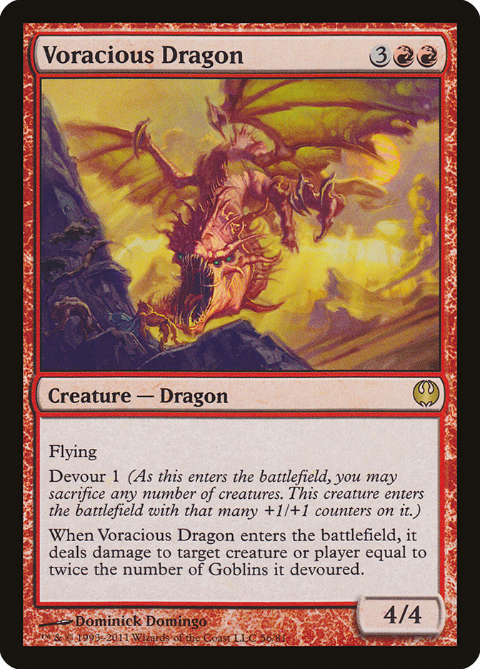 Voracious Dragon [Duel Decks: Knights vs. Dragons] | The CG Realm