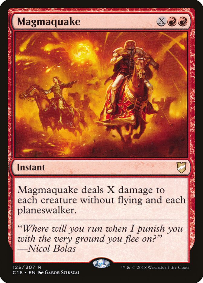 Magmaquake [Commander 2018] | The CG Realm