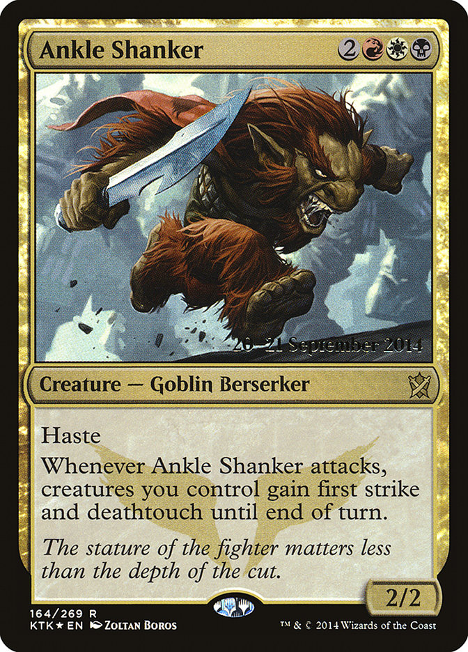 Ankle Shanker [Khans of Tarkir Prerelease Promos] | The CG Realm