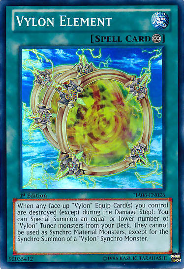 Vylon Element [HA06-EN026] Super Rare | The CG Realm