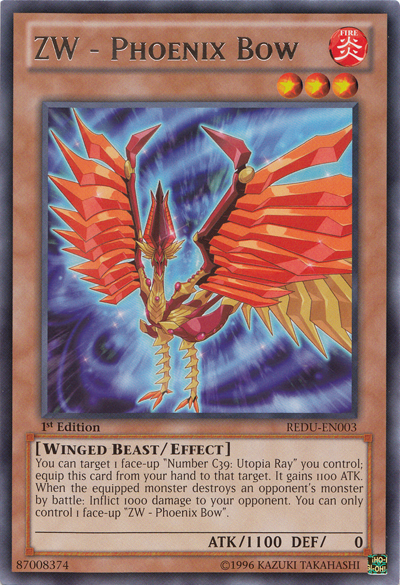 ZW - Phoenix Bow [REDU-EN003] Rare | The CG Realm