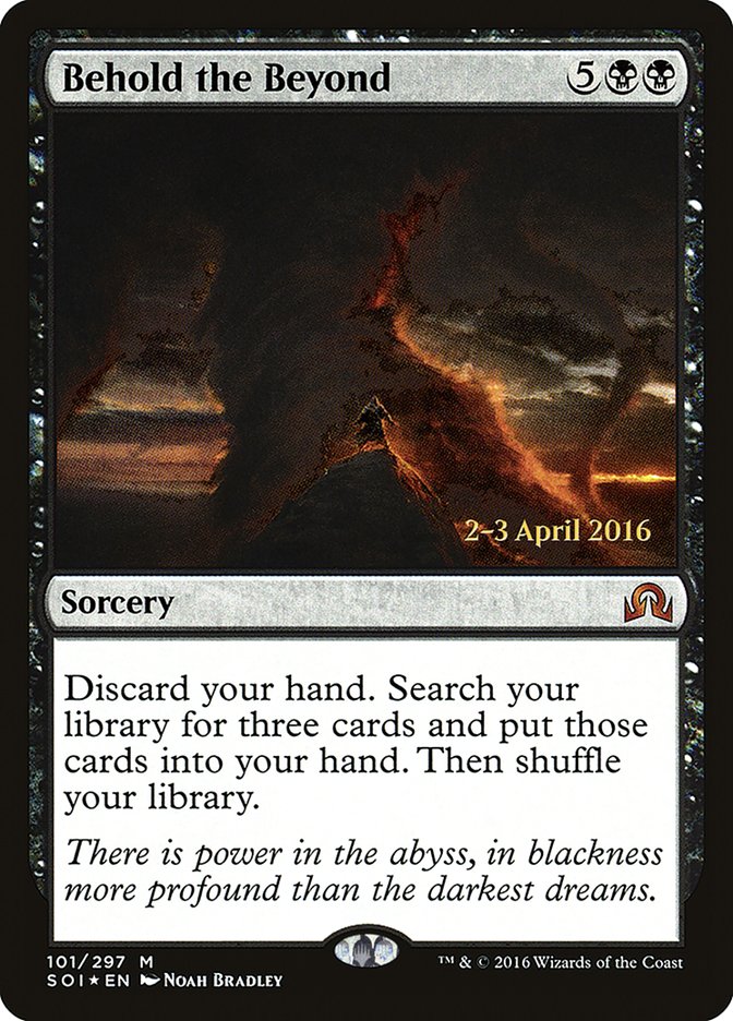 Behold the Beyond [Shadows over Innistrad Prerelease Promos] | The CG Realm