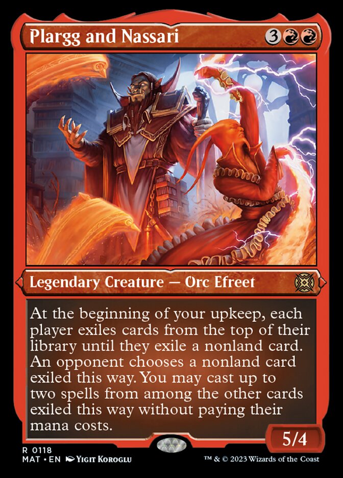 Plargg and Nassari (Foil Etched) [March of the Machine: The Aftermath] | The CG Realm