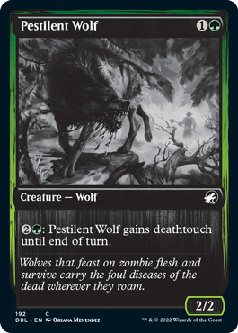 Pestilent Wolf [Innistrad: Double Feature] | The CG Realm
