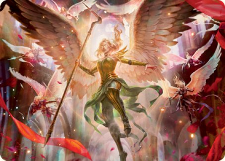Sigarda's Summons Art Card [Innistrad: Crimson Vow Art Series] | The CG Realm