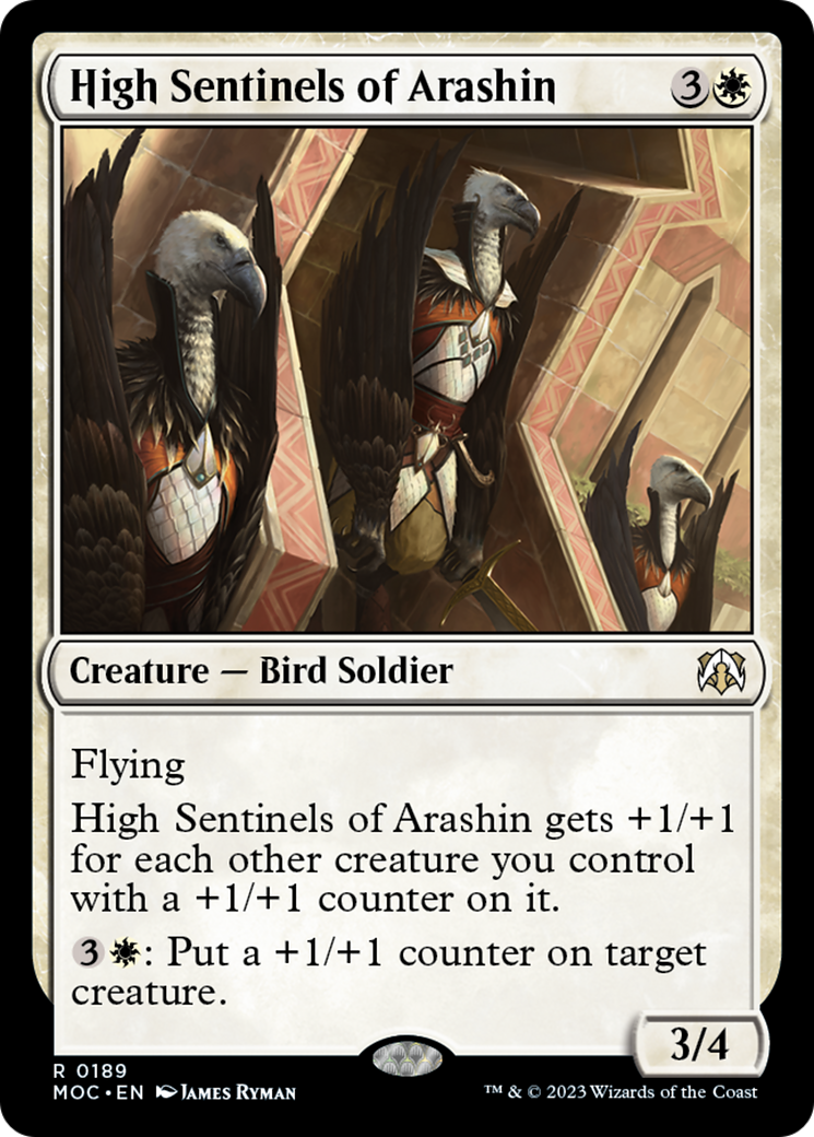 High Sentinels of Arashin [March of the Machine Commander] | The CG Realm