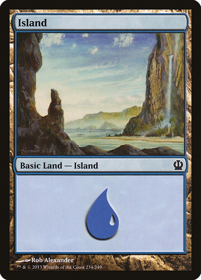 Island (234) [Theros] | The CG Realm