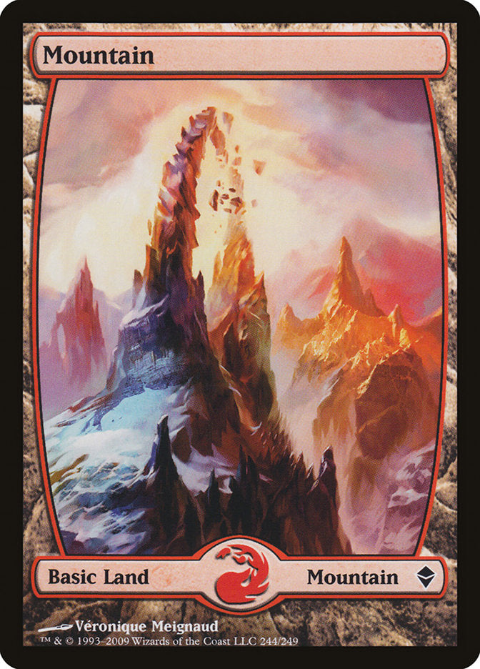 Mountain (244) [Zendikar] | The CG Realm