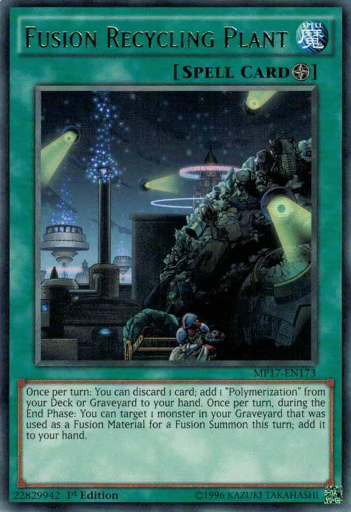 Fusion Recycling Plant [MP17-EN173] Rare | The CG Realm