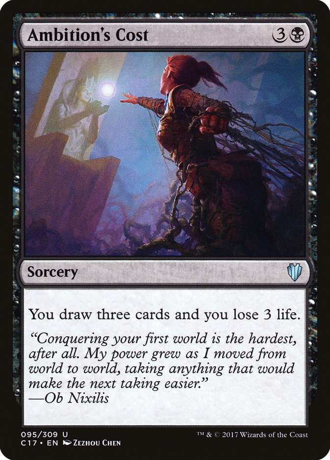 Ambition's Cost [Commander 2017] | The CG Realm