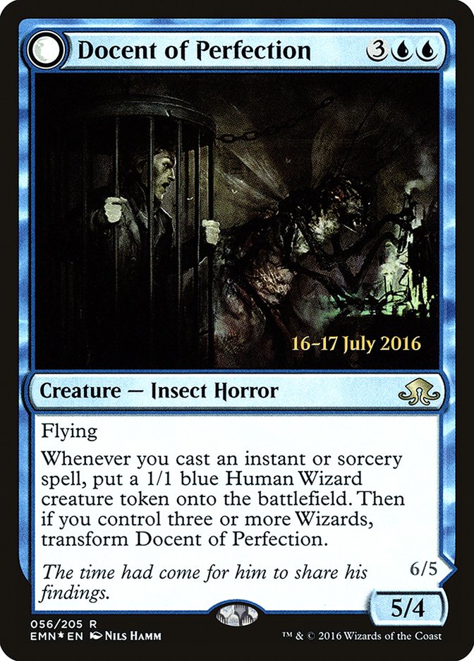 Docent of Perfection (PRE-056) - Eldritch Moon Promos: (mooneldrazidfc) Foil