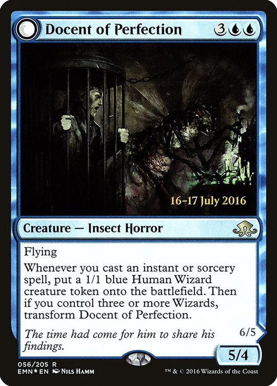 Docent of Perfection (PRE-056) - Eldritch Moon Promos: (mooneldrazidfc) Foil