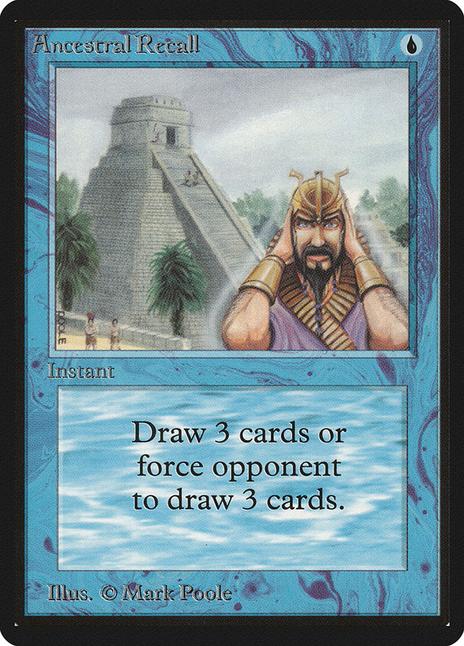 Ancestral Recall [Beta Edition] | The CG Realm